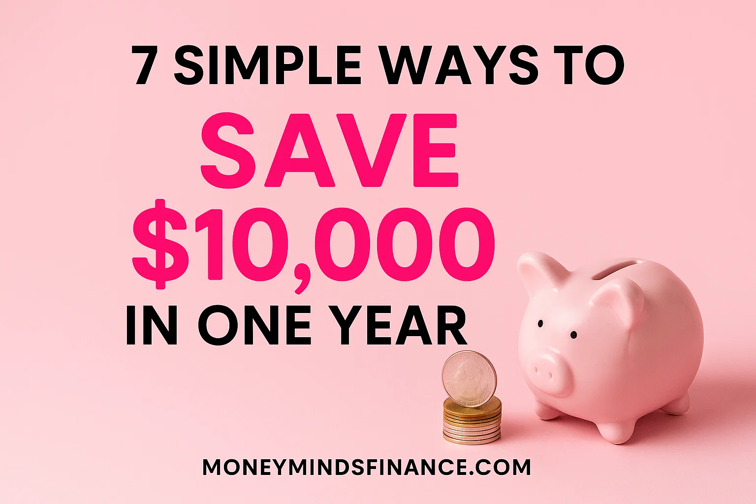 7 Simple Ways to Save $10,000 in One Year