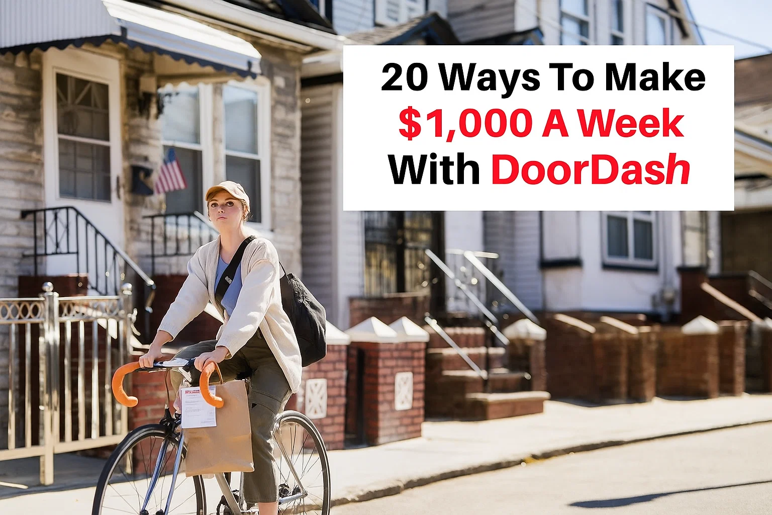 20 Ways To Make $1,000 A Week With DoorDash
